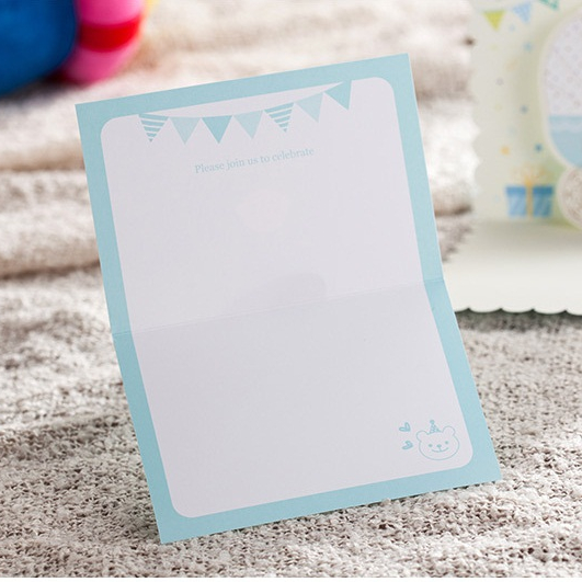 Pop-Up Baby Shower Party Invitation Cards 50 pcs Set