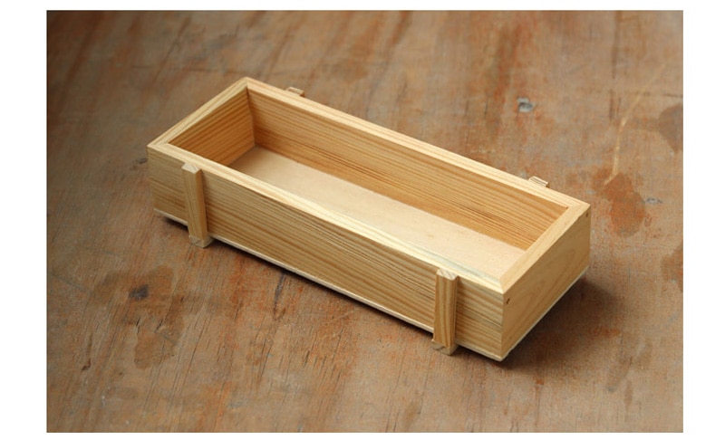 Slim Wooden Storage Box